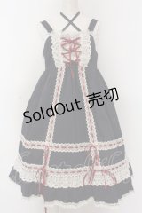 BABY,THE STARS SHINE BRIGHT / 【LAFORET GRAND BAZAR限定】ベビードールジャンパースカート  トリコロール（ネイビー×シロ×アカ） O-25-02-27-1031-BA-OP-OW-OS
