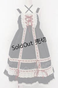 BABY,THE STARS SHINE BRIGHT / 【LAFORET GRAND BAZAR限定】ベビードールジャンパースカート  トリコロール（ネイビー×シロ×アカ） O-25-02-27-1031-BA-OP-OW-OS