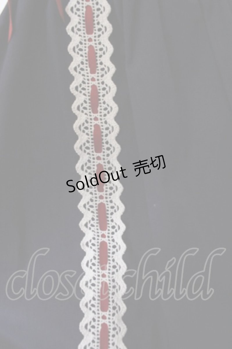 画像2: BABY,THE STARS SHINE BRIGHT / 【LAFORET GRAND BAZAR限定】ベビードールジャンパースカート  トリコロール（ネイビー×シロ×アカ） O-25-02-27-1031-BA-OP-OW-OS (2)