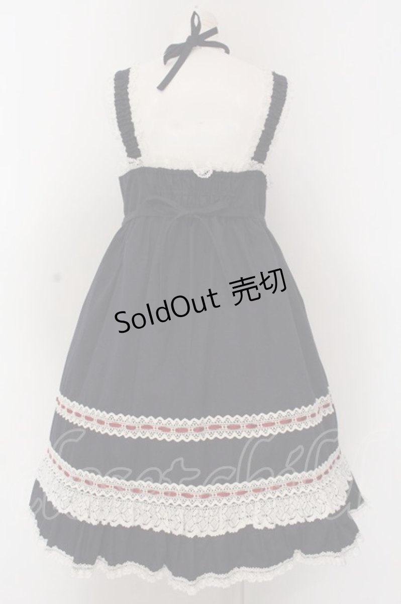 画像4: BABY,THE STARS SHINE BRIGHT / 【LAFORET GRAND BAZAR限定】ベビードールジャンパースカート  トリコロール（ネイビー×シロ×アカ） O-25-02-27-1031-BA-OP-OW-OS (4)