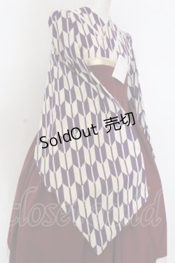 画像3: marcHenromanTica / 大正ロマンワンピース  紫×葡萄茶 O-25-02-27-1033-LO-OP-YM-OS