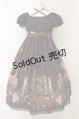 Enchantlic Enchantilly / 幻影薔薇城〜コウモリ公爵からの招待状〜ワンピース  赤い夜 O-25-02-27-1039-LO-OP-OW-OS