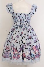 画像4: Angelic Pretty / Happy Treat Partyジャンパースカート  サックス O-25-02-27-1047-AP-OP-OW-OS (4)