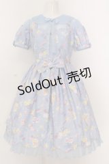 Angelic Pretty / SPACE TOYSワンピース  サックス O-25-02-27-1048-AP-OP-IG-OS