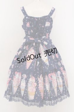 画像4: Angelic Pretty / Decoration Ice Creamジャンパースカート  コン O-25-02-27-1050-AP-OP-OW-OS