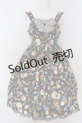 Angelic Pretty / Happy Park Carnivalジャンパースカート  クロ O-25-02-27-1051-AP-OP-OW-OS