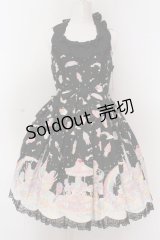 Angelic Pretty / MilkyPlanetジャンパースカート  クロ O-25-02-27-1052-AP-OP-OW-OS
