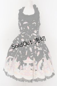 Angelic Pretty / MilkyPlanetジャンパースカート  クロ O-25-02-27-1052-AP-OP-OW-OS