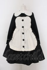 Angelic Pretty / DollyメイドコートSet Free クロ O-25-02-27-1054-AP-OP-NS-OS