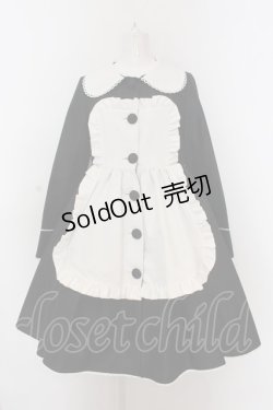 画像1: Angelic Pretty / DollyメイドコートSet Free クロ O-25-02-27-1054-AP-OP-NS-OS