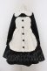 画像1: Angelic Pretty / DollyメイドコートSet Free クロ O-25-02-27-1054-AP-OP-NS-OS (1)
