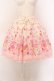 画像1: Angelic Pretty / Powder Rose スカート  シロ O-25-02-27-1056-AP-SK-IG-OS (1)