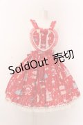 Angelic Pretty / magical etoileエプロン風スカート - アカ O-25-02-27-1057-AP-SK-OW-OS