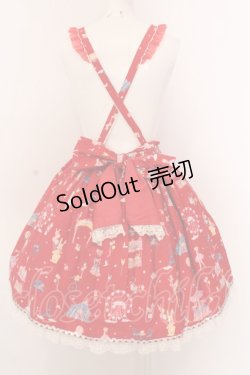 画像3: Angelic Pretty / magical etoileエプロン風スカート - アカ O-25-02-27-1057-AP-SK-OW-OS