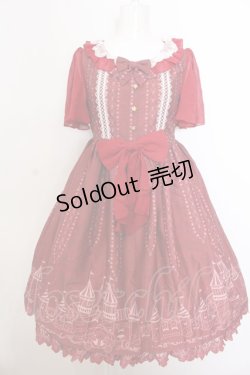 画像1: To Alice / お城ptワンピース S アカ O-25-02-27-1068-LO-OP-OW-OS