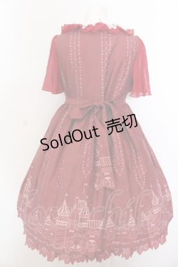 画像3: To Alice / お城ptワンピース S アカ O-25-02-27-1068-LO-OP-OW-OS