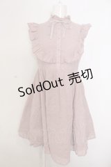 evelyn / カットワークレースワンピース  ピンク O-25-02-27-1074-LO-OP-OW-OS