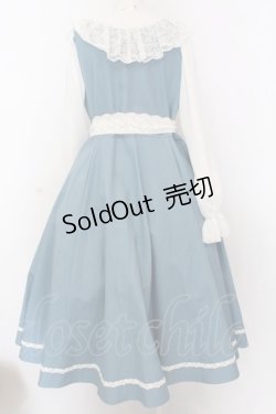 画像4: marcHenTica / ヘイリーワンピース  サックス O-25-02-27-1011-LO-OP-OW-OS