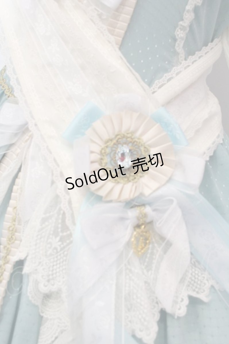 画像2: BABY,THE STARS SHINE BRIGHT / La robe vert clairワンピース&エシャルプセット  La robe vert clair（グリーン） O-25-02-27-1014-BA-OP-IG-OS (2)