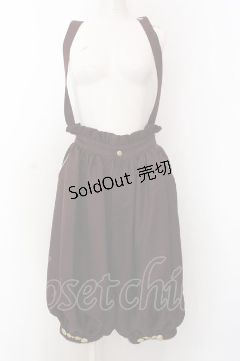 画像1: ALICE and the PIRATES / 忘却と憧憬のボリュームパンツ  ワイン O-25-02-27-1002-PA-PA-IG-OS (1)