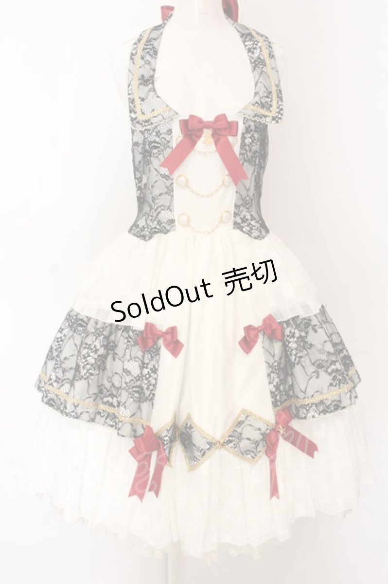 画像1: ALICE and the PIRATES / バニーガールジャンパースカート  シロ O-25-02-27-1018-PA-OP-IG-OS (1)