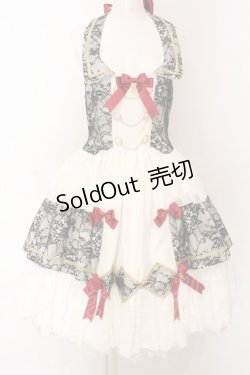 画像1: ALICE and the PIRATES / バニーガールジャンパースカート  シロ O-25-02-27-1018-PA-OP-IG-OS