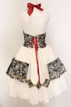 画像4: ALICE and the PIRATES / バニーガールジャンパースカート  シロ O-25-02-27-1018-PA-OP-IG-OS