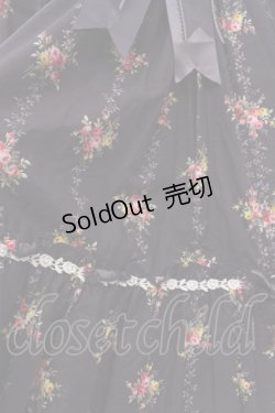 画像2: metamorphose / ヨーク付きワンピース（花柄）  パープル O-25-02-27-1024-ME-OP-YM-OS