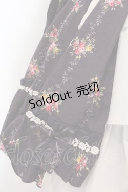 画像4: metamorphose / ヨーク付きワンピース（花柄）  パープル O-25-02-27-1024-ME-OP-YM-OS
