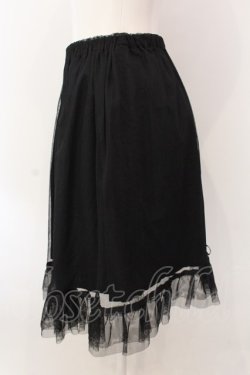 画像2: PEACE NOW / リボンテープチュールスカート M ブラック O-25-02-27-013-PU-SK-IG-ZI