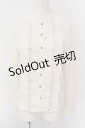 axes femme / 薔薇刺繍ブラウス風プルオーバー F キナリ O-25-02-28-051-AX-TO-OW-OS