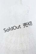 Wheat House / Wonderland Garden シフォンエプロン  シロ O-25-02-28-1001-LO-SK-OW-OS