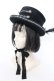 画像1: ALICE and the PIRATES / ロットバルトシルクハット  クロ O-25-02-28-1049-PA-AC-OW-OS (1)