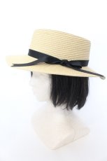 画像1: 【SALE】FA（Fi.n.t） / 細リボンキャノチェ F ナチュラル O-25-05-30-1083-LO-AC-OW-ZTK004 (1)