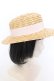 画像4: Katie / PRETTY BABY PANCAKE hat  ナチュラル×ピンク O-25-02-28-1055-LO-AC-OW-OS (4)