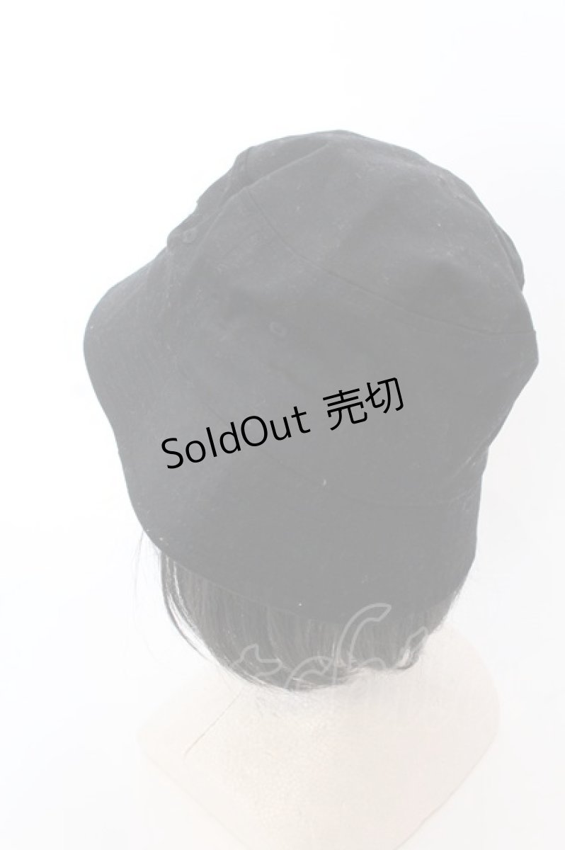 画像2: 【SALE】NieR CLOTHING / NIER LOGO入りバケットハット  ブラック O-25-05-30-1075-PU-AC-OW-ZTK011 (2)