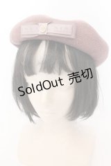m petit by misako / NINA'Sコラボベレー  ピンクベージュ O-25-05-30-1078-LO-AC-IG-ZT437