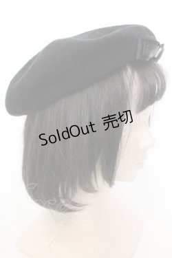 画像3: m petit by misako / NINA's AMカメオベレー  クロ O-25-02-28-1066-LO-AC-IG-OS