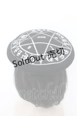 HELL CAT PUNKS / ペンタグラムベレー 58ｃｍ ブラック O-25-02-28-1069-PU-AC-OW-OS