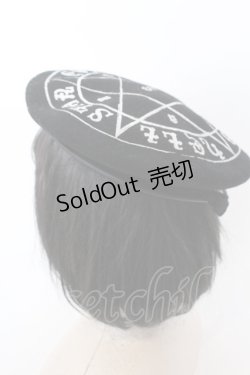 画像3: HELL CAT PUNKS / ペンタグラムベレー 58ｃｍ ブラック O-25-02-28-1069-PU-AC-OW-OS