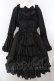 画像1: Henrietta Romantic Salon / Antique Victorian Dollワンピース  クロ O-25-02-28-1007-LO-OP-OW-OS (1)