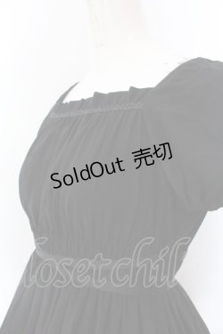画像2: Moi-meme-Moitie / サイレントムーンワンピース(ミニ丈)  ブラック×ホワイト O-25-02-28-1009-MO-OP-OW-OS