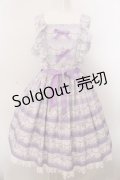 Wheat House / Wonderland Gardenジャンパースカート L ラベンダー O-25-02-28-1002-LO-OP-OW-ZY