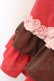 画像2: Angelic Pretty / Waffle Heartジャンパースカート（2022年）  アカ O-25-02-28-1012-AP-OP-OW-OS (2)