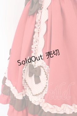 画像4: Angelic Pretty / Waffle Heartジャンパースカート（2022年）  アカ O-25-02-28-1012-AP-OP-OW-OS