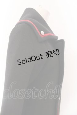 画像3: Deorart / ブレード配色ナポレオンジャケット M ブラック×レッド O-25-02-28-1015-PU-JA-OW-OS