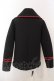 画像5: Deorart / ブレード配色ナポレオンジャケット M ブラック×レッド O-25-02-28-1015-PU-JA-OW-OS (5)