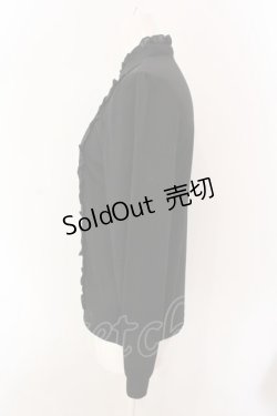 画像3: axes femme / 薔薇刺繍ブラウス風プルオーバー F クロ O-25-02-28-068-AX-TO-OW-OS