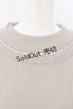 画像2: axes femme / バラボトルネックリブニットプルオーバー M モカ O-25-02-28-077-AX-TO-OW-OS