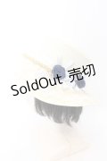 axes femme / 巻き薔薇レース雑材カンカン帽 57ｃｎ キナリ O-25-02-28-108-AX-AC-OW-OS